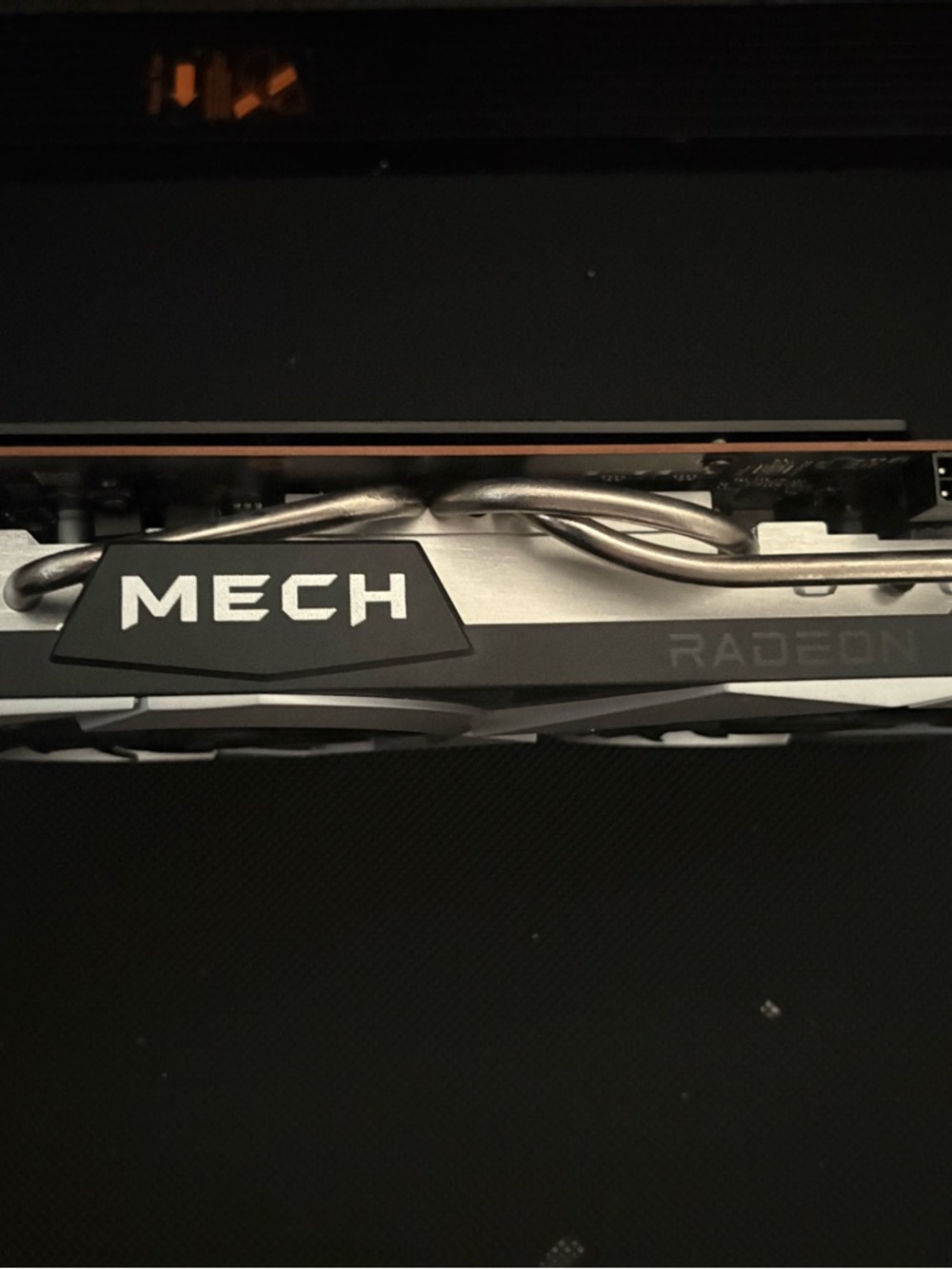MEC MECH Radeon GPU in Black and Silver